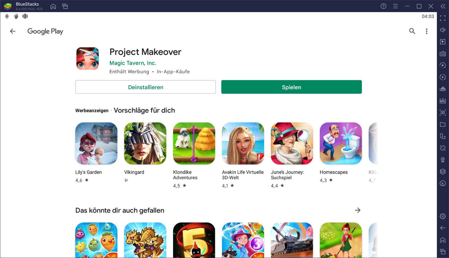 Project Makeover auf dem PC – So erhältst du unendlich viele Leben mit BlueStacks